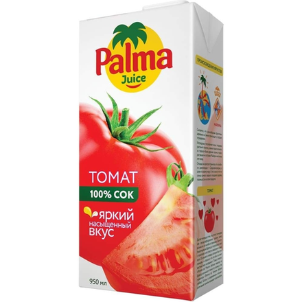 Сок Palma Juice Томат 0,95 л