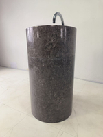 Раковина напольная из мрамора Silinder MN-63225 50*50*90