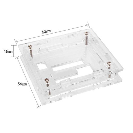 Прозрачный акриловый корпус W1209 для регулятора температуры