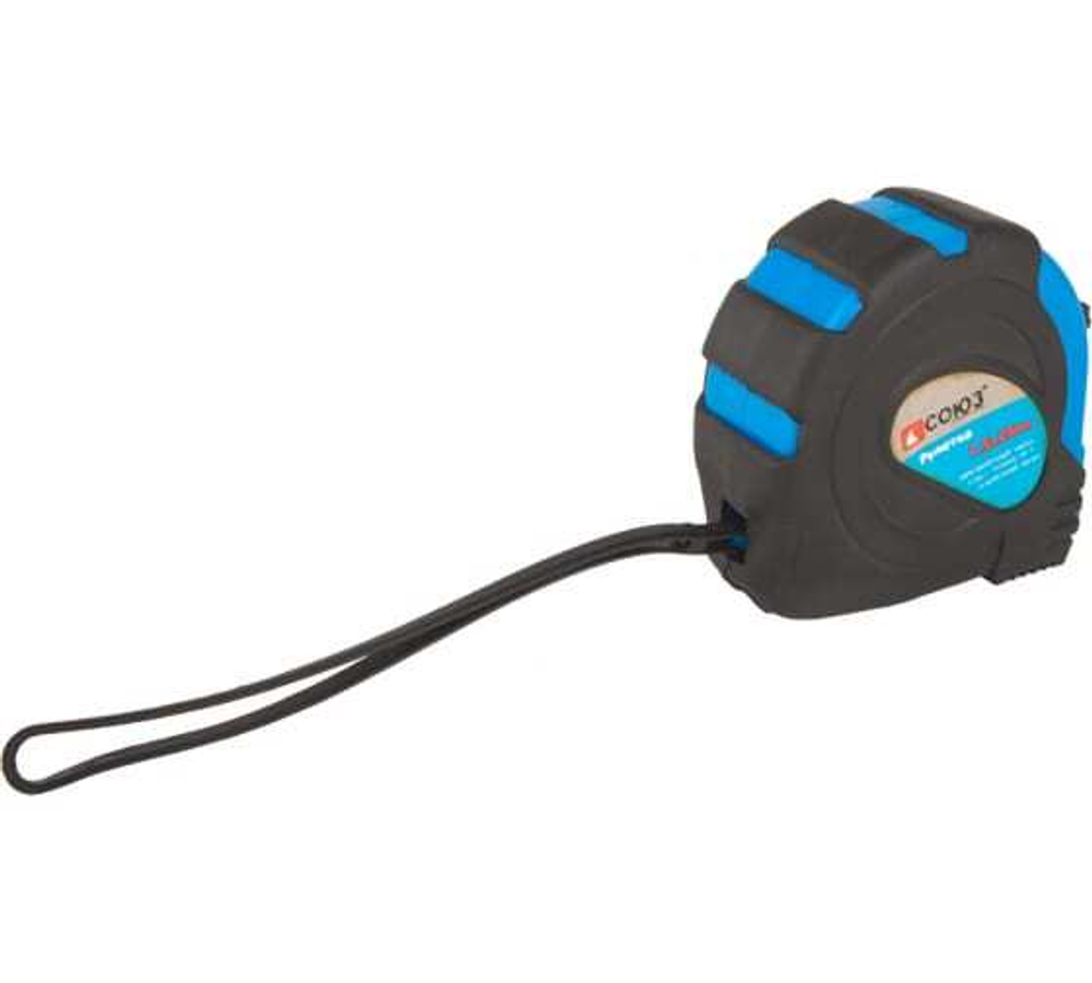 РУЛЕТКА 7,5Х25ММ ОБРЕЗИНЕННЫЙ КОРПУС КЛАСС ТОЧНОСТИ II УСИЛЕННЫЙ МАГНИТ СОЮЗ 21825