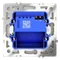 Подсветка светодиодная встраиваемая VOLTUM S70, (сталь)