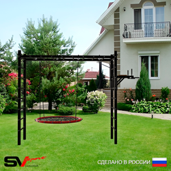 Уличная шведская стенка Sv Sport рукоход У551.1 (Брусья/Гнездо 100см)