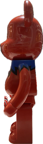 BE@RBRICK GRATEFUL DEAD DANCING BEARS ORANGE 1000% 2014