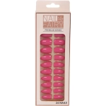 Ногти накладные на клеевых пластинах 24шт «ТЫПРЕКРАСНА!», цвет французская роза, длина 2.3см