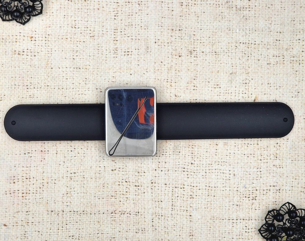 Игольница магнитная на руку, чёрный