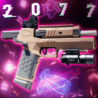 Бластер Lizzy Gecko 2.0 Cyberpunk 2077