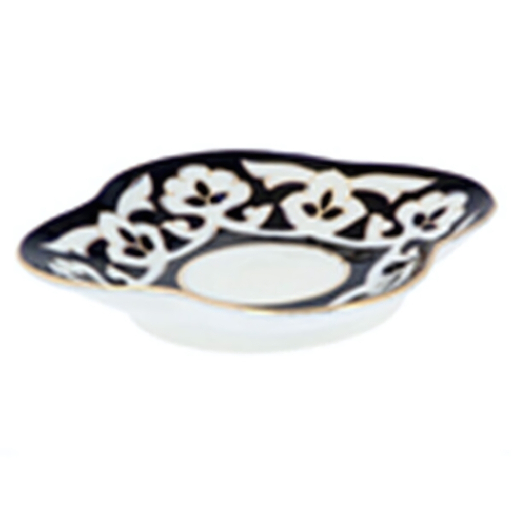 Салатница малая 150мл «Атлас» с позолотой