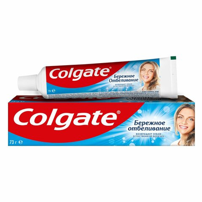 Colgate Зубная паста,Бережное отбеливание (50мл)