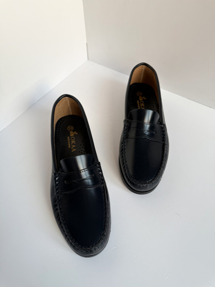 Новые кожаные лоферы Okaa, 38