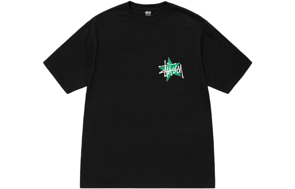 Футболки Stussy FW23 STAR TEE PIGMENT DYED LOGO T, 1904944H