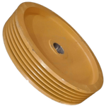 Канатоведущий шкив Ø 560 мм 5 x 11 mm – V / 35° с подрезом 90° ширина 115 мм - шаг лунки 18 мм