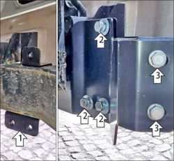 радиатора кондиционера, 3 мм, Сталь. для Kamaz Компас 5 2023-н.в., Motodor.27725