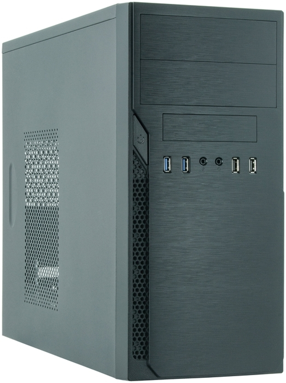 Корпус CHIEFTEC HO-12B-OP (без бп) Black. mATX. Tower