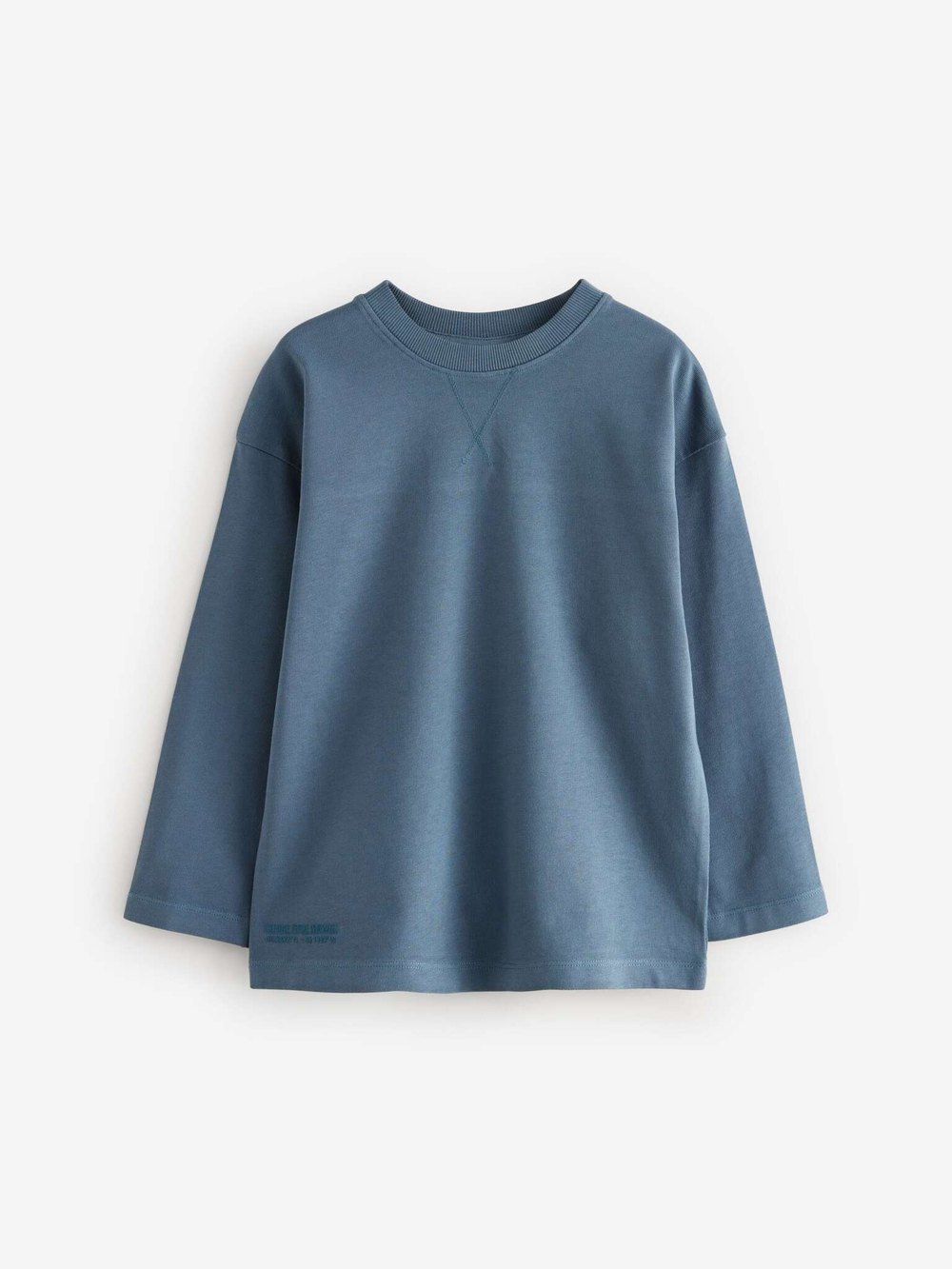 Лонгслив для мальчика Next 681-820, Светло-синий