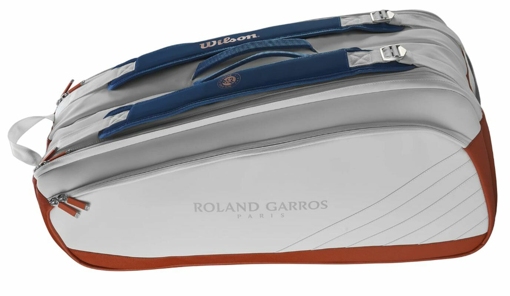 Сумка теннисная Wilson Super Tour 9PK Roland Garros 2024