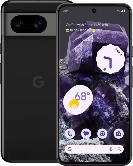 Смартфон Google Pixel 8 8/128 ГБ Obsidian , черный