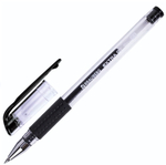 Ручка гелевая с грипом 0,5мм,черная "EXTRA GT"(BRAUBERG)