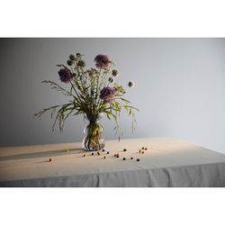 Ваза Marine, 25 см, синяя