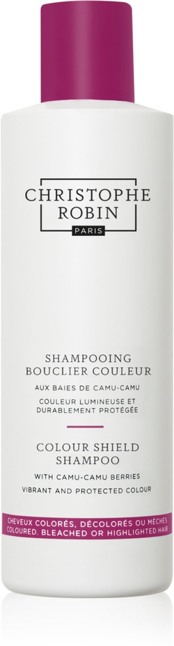Christophe Robin Color Shield Shampoo with Camu-Camu Berries - питательный шампунь для окрашенных и мелированных волос /   250  ml  / GTIN 5056379590678
