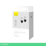 Кабель Baseus CoolPlay 1m White (CAKW000202)
