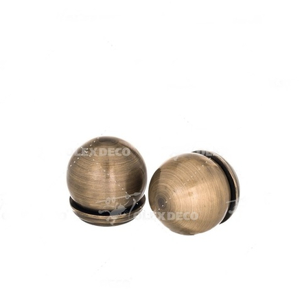 Наконечники "Тоди Макс" d19 мм, цвет антик