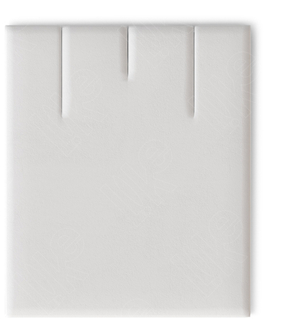 Вкладыш 09/наклонный/для серег/подвески/2 прорези/прорезь для нитки