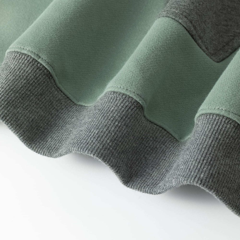 Купить Худи Ymkashix HTF Three Color Block серый / зеленый Худи Ymkashix HTF Three Color Block серый / зеленый