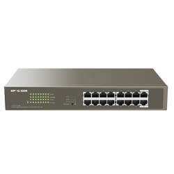 Коммутатор IP-COM G1116P-16-150W Коммутатор PoE неуправляемый 16-Ports 10 / 100 / 1000 Base-T / 16-Ports PoE (PoE бюджет 135W)