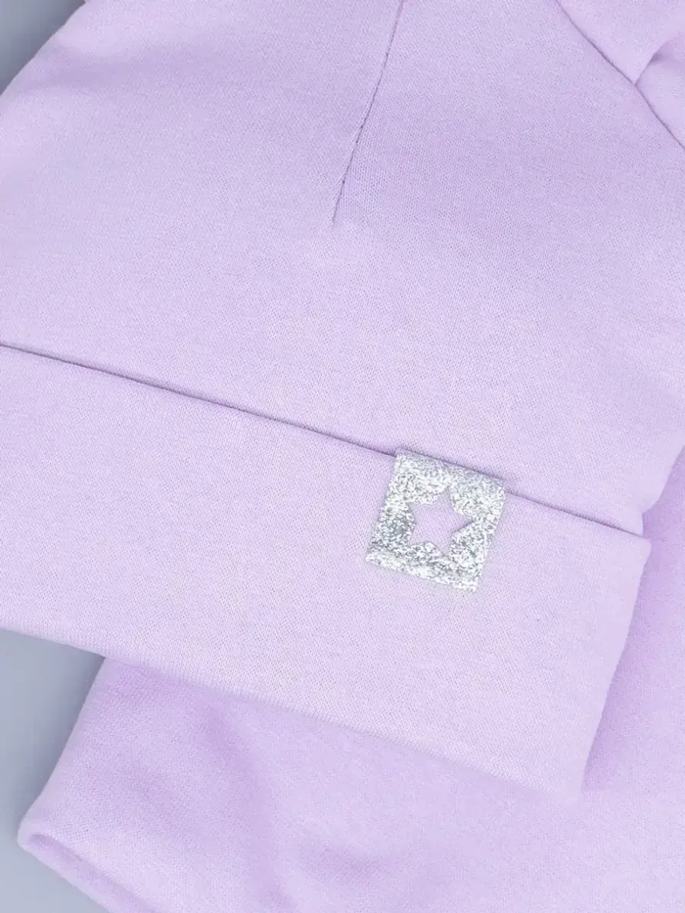 Шапка детская с ушками осенняя и снуд