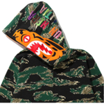 A Bathing Ape Tiger Camo Tiger Full Zip Худи