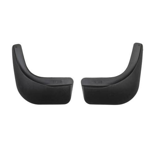 Брызговики Norplast для Chevrolet Spark в кузове M300, хб, задние, Черный, 2011-арт.NPL-Br-12-28B