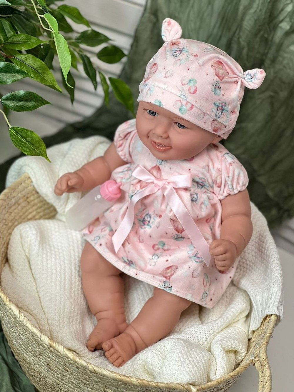 Кукла Manolo Dolls мягконабивная Diana 47см в пакете (1090)