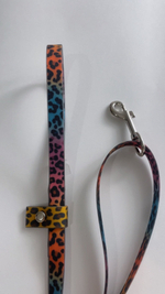 Ринговка груминга из биотана , ширина 15 мм, длина 50 см., зебра