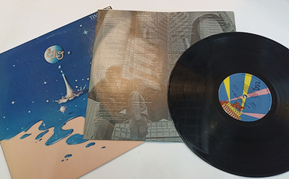 Винтажная виниловая пластинка Electric Light Orchestra Time (USA 1981 Promo)