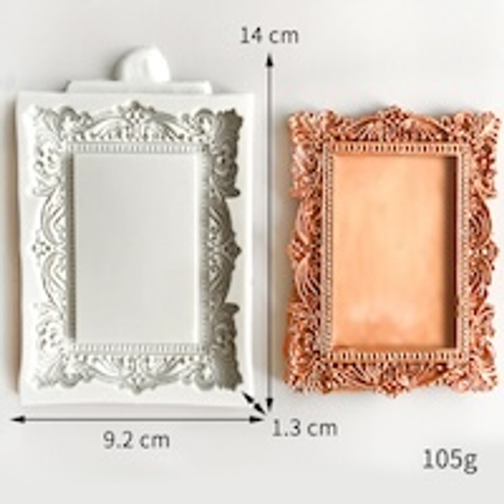 Вайнер силиконовый "Рамка прямоугольная большая"