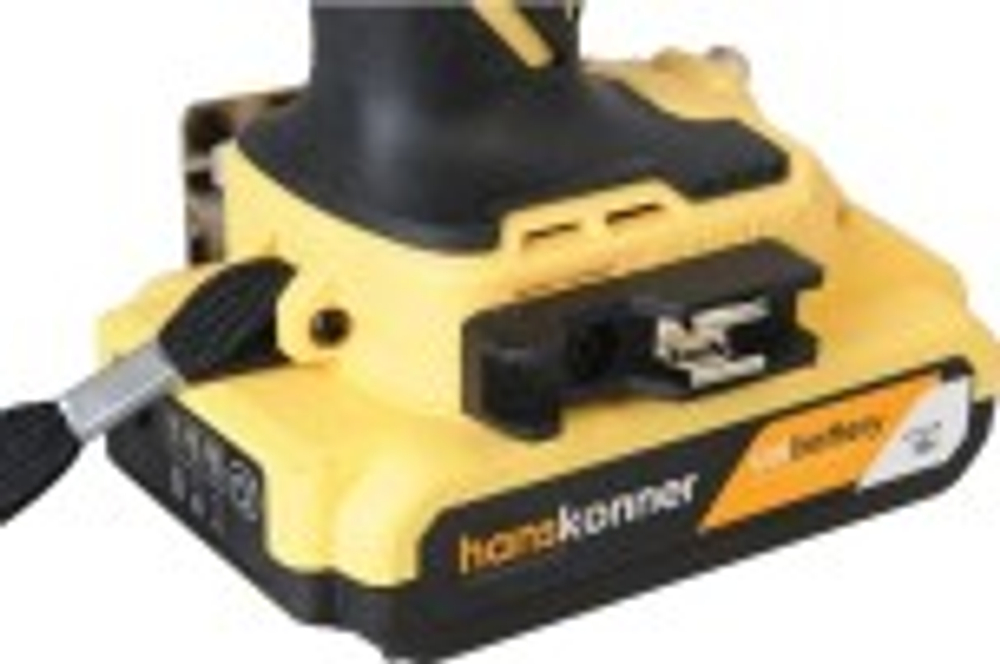 Дрель-шуруповерт аккумуляторная HANSKONNER HCD1865BLI ударная