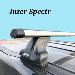 Багажник Интер Спектр на Peugeot 4008 2012-...  в штатные места 8891 аэродинамические дуги 120 см.