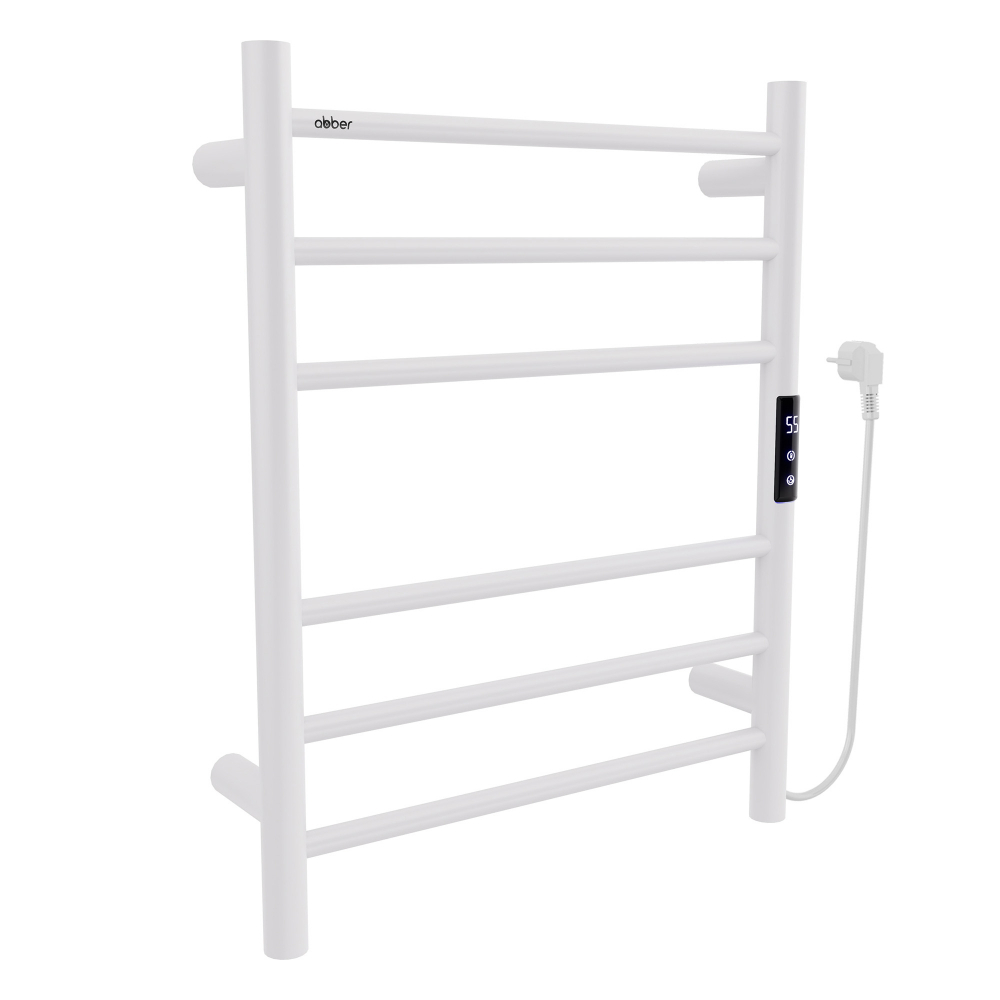 Полотенцесушитель электрический ABBER Standard AH4606MW белый матовый