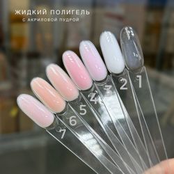 Bloom Liquid Polygel  - Полигель жидкий акрил прозрачный, 15мл