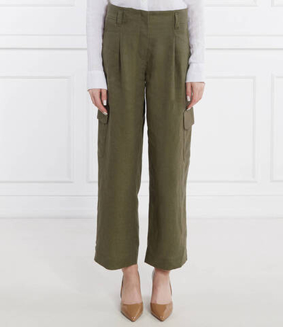 Льняное штаны карго RIANI - зеленый(443660-2272)