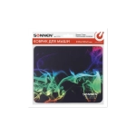 Коврик для мыши SONNEN "SMOKE", резина + ткань, 220х180х3 мм, 513289