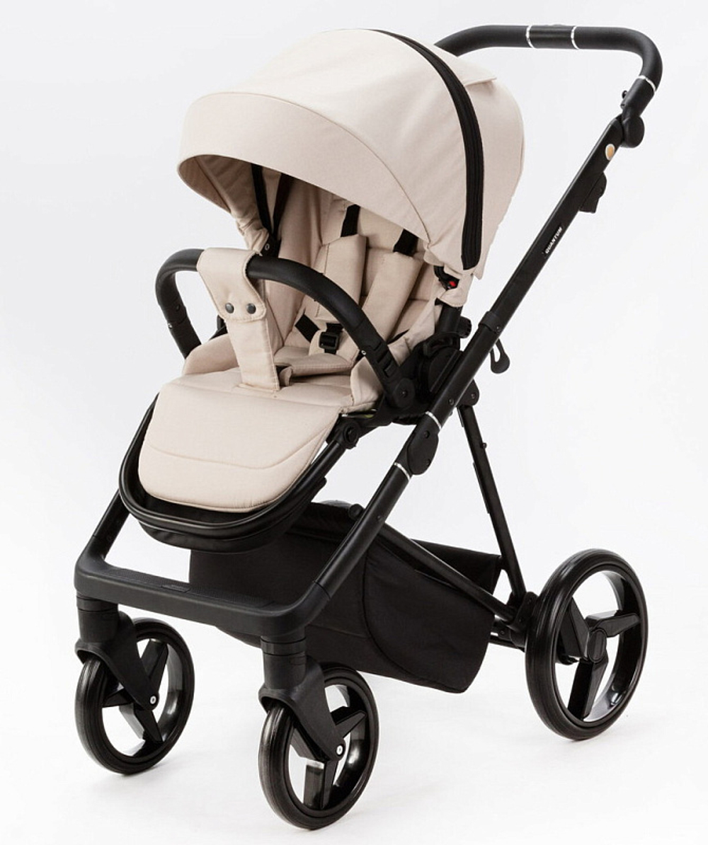 Детская коляска Adamex Quantum 2 в 1 Q-TK65 (СВ.БЕЖЕВЫЙ)