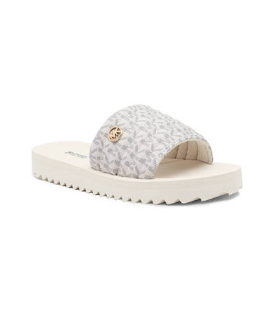 Шлепанцы TEAGAN Michael Kors KIDS - бежевый(MK100964)