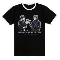 Футболка Дружеская чёрная