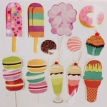 Фотобутафория «Сладкая вечеринка» набор 12 предметов