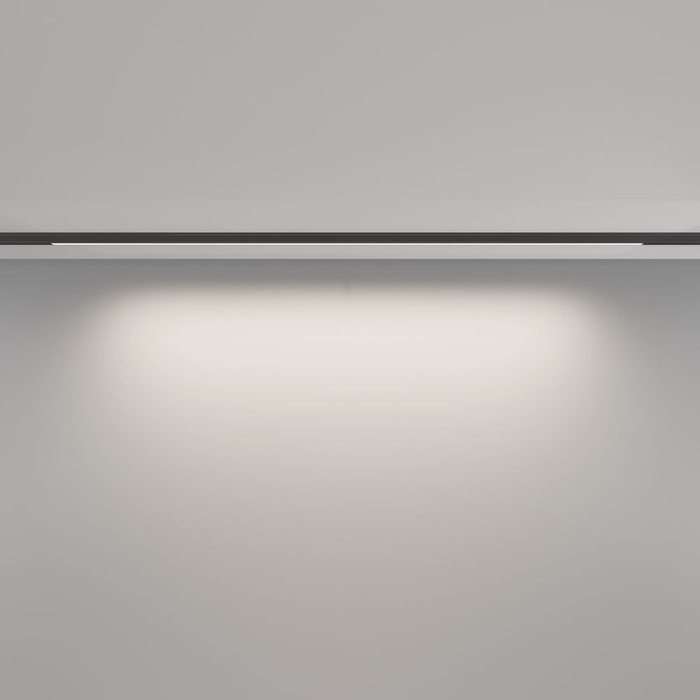 Трековый магнитный светодиодный светильник Maytoni Levity Basis TR190-1-15W4K-B