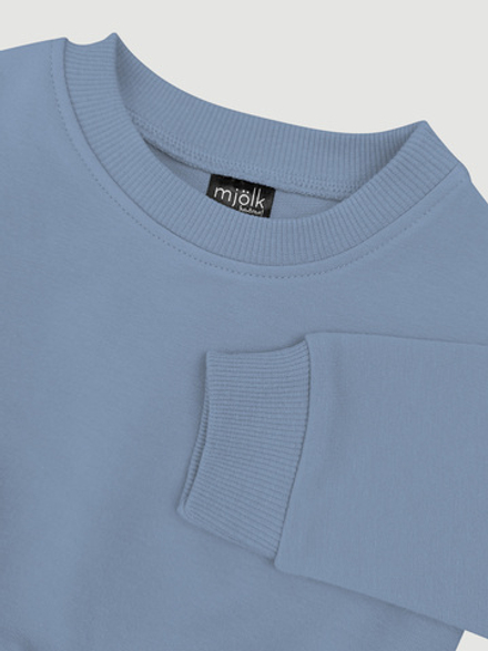 Комплект Mjölk Свитшот Blue Shadow/Штанишки Cactus