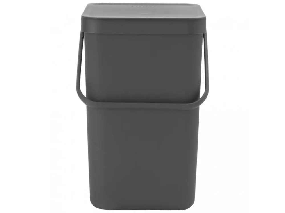Brabantia Контейнер для мусора Sort & Go 25 л серый