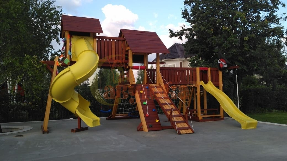 Деревянный игровой комплекс Савушка Lux - 15