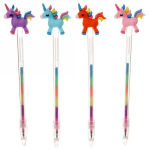 Ручка гелевая, многоцветная «Единорожек Моня», l-18,5см